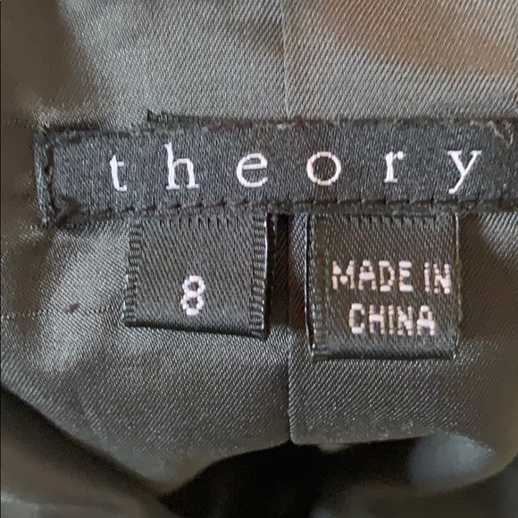 Theory Metallic Deanne Silence Jumper Dresses Sz 8 - Picture 4 of 7